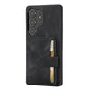 For Samsung Galaxy S25 Ultra 5G Skin Feel Dream RFID Anti-theft PU Card Bag Phone Case(Black)