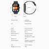 Qx5 1.96 inch BT5.2 Smart Sport Watch, Support Bluetooth Call / Sleep / Blood Oxygen / Temperature / Heart Rate / Blood Pressure Health Monitor(Beige)