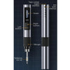 FNIRSI Portable Constant Temperature Soldering Iron Set, Model: HS-02A Standard 6 Head