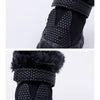 Dog Winter Boots - Green, Size 3 (4.5-5.5kg) - Non-Slip & Warm