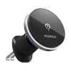 MOMAX CM25A Magnetic Wireless Charger Car Air Outlet Phone Holder