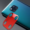 2 PCS 10D Full Coverage Mobile Phone Metal Rear Camera Lens Protection Ring Cover for Huawei Mate 20 Pro(Red)