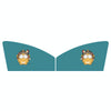 1 Pair Car Window Magnet Sunshade Curtain Heat Insulation Sun Block(Hedgehog)