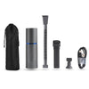 Mini Car Vacuum Cleaner Wireless Handheld Large Suction Car with Multifunctional Household Vacuum Cleaner(Silver Gray)