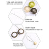 2 PCS Fashion Cat Eye Resin Steel Wire Magnet Curtain Buckle Tie Rope(Green)