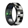 R9 SIZE 8 Smart Ring, Support Health Monitoring / Gesture Control / Somatosensory Games(Black)