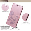 For Xiaomi 11T Rose Embossed Leather Phone Case(Rose Gold)