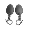2 PCS For Xiaomi Scooter Rear View Mirror Bicycle Mirror(Oval)