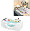 PEVA Non-slip Sticker Bathroom Bathtub Cartoon Non-slip Sticker, Model: 10 PCS  10x10cm Flowers