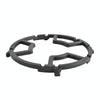 Gas Stove Rack Cast Iron Wok Support Ring Stand  for Home Kitchen Cookware Stove(Black)