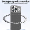 For iPhone 13 Pro Folding Holder Carbon Fiber MagSafe Phone Case(Black)