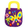 Non-woven Fabric DIY Cartoon Paste Hand Sewing Bag Fabric Bag(Butterfly)