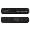X9 Mini HD HDD Multimedia Player 4K Video Loop USB External Media Player AD Player(EU Plug)