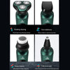 4 In 1 Smart Electric Shaver LCD Digital Display Three-head USB Rechargeable Floating Razor