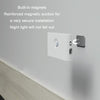 Human Infrared Smart Sensor Wireless Magnetic LED Night Light(Plane Lens)