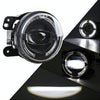 2 PCS 4 inch Car LED Angel Eyes Spotlight Modified Fog Lights for Jeep Wrangler / Dodge / Chrysler PT Cruiser