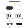 LX2 Motorcycle Helmet Bluetooth Earphone Waterproof Noise Canceling Motorcycle Headphones(White)