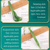 Resin Scraping Sheet Massage Facial Tendon Stick Beauty Salon Shave Board Acupuncture Pen, Color Classification: Amber Relaxing Stick
