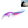 HENGJIA JIZ002 10cm/16.6g Big Octopus Squid Shaped Hard Baits Long Shot Fishing Lures Tackle Baits Fit Sea Fishing and Freshwater Fishing (D)