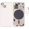 iPhone 13 Mini Back Housing Cover, SIM Tray, Keys, Lens (White)