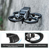 For DJI Avata STARTRC Drone Propeller TPU Protective Guard Anti-collision Ring Cover(Black)