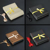 Four Seasons Genuine Leather Hand-stitched Car Adaptation Steering Wheel Cover for 38cm Steering Wheel