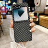 For Samsung Galaxy Z Flip6 5G Sparkling Diamond Rhombus PC Phone Case(Black)