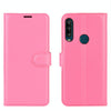 For Alcatel 1SE  2020 Litchi Texture Horizontal Flip Protective Case with Holder & Card Slots & Wallet(Rose red)