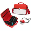 Multi-function Portable Slant Single Shoulder Storage Bag Suitcase Protective Box for Nintendo Switch(Red)