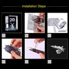 Kart 3D Three-dimensional Metal Car Assembly Model DIY Puzzles Toy