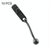 10pcs /Set Outdoor Camping Canopy Windproof Clip Tent Additional Pull Point Plastic Clip Rainproof Tarp Fixing Clip, Color: B Clip + Bouncy Ball