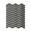 24pcs /Bag Wavy Shaped Safety Bathtub Non-Slip Sticker, Specification:  1.3 x 18cm(Grey)