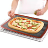 Hollow Non-Stick High Temperature Baking Mat Breathable Glass Fiber Baking Pan Mat, Specification: 18 Lap 40x30cm Straight Angle
