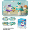 Children Snail Cartoon Water Toy Summer Beach Play Bath Toy(Purple)