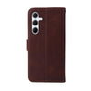 For Samsung Galaxy A36 5G / A56 5G Classic Calf Texture Flip Leather Phone Case(Brown)