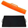 For Blackstone Grill 22 Inch Silicone Cover BBQ Protective Cleaning Pad(Orange)