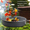 Hewolf HW-K1501 4-5 People Outdoor Aluminum Stove Portable Storage Camping Set(Black)
