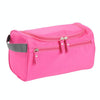 Horizontal Travel Toiletries Storage Bag Waterproof Cosmetic Bag(Rose Red)
