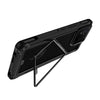 For Asus ROG Phone 8 Pro PC + TPU Shockproof Phone Case with Magnetic Holder(Black)