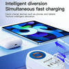 WLX-810C 140W GaN PD Multi-port Charger, Support Wireless Fast Charging(White)