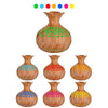 LED Light Aromatherapy Diffuser Home Small Vase Quiet Humidifier Aromatherapy Diffuser 2 In 1(Dark Wood)
