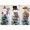 CX20208 Elk Pattern Christmas Tree Pendant Decoration, Size: L