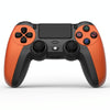 KM048 For PS4 Bluetooth Wireless Gamepad Controller 4.0 With Light Bar(Vitality Orange)