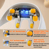Electric Neck And Shoulder Massager Shiatsu Back Neck Massager With Heat(Gray)