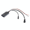 Car Large Screen Host AUX Bluetooth Music Cable + MIC for BMW E39 E46 E53 X5