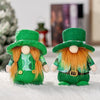 St. Patrick Day Faceless Doll Party Decoration Props Doll Ornament(Braids)