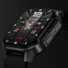 LEMFO DM62 2.13 inch AMOLED Square Screen Smart Watch Android 8.1, Specification:2GB+16GB(Black)