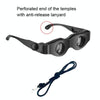 DM0125 3X Fishing Binoculars Adjustable Focus Glass Type Binoculars With Yellow Polarised Lens