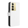 For Realme C75 4G Diamond Texture Leather Phone Case(White)
