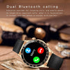 LOANIY E18 Pro Smart Bluetooth Calling Watch with NFC Function, Color: Green Leather